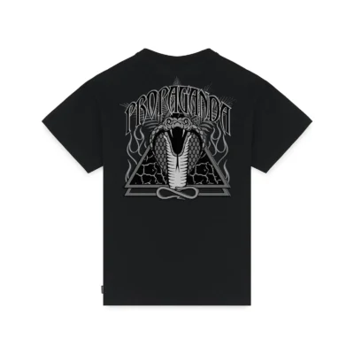 PROPAGANDA - T-SHIRT TRIANGLE COBRAHM (NERO)