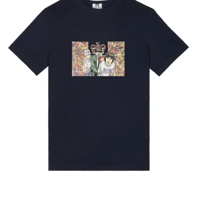 WEEKEND OFFENDER - Number 5 Graphic T-Shirt Navy