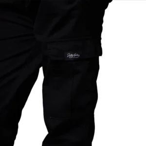 DOLLY NOIRE - RIPSTOP EASY CARGO PANTS BLACK - immagine 5
